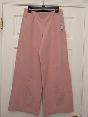 Old Navy High-Ride Wide Leg Pink Pants